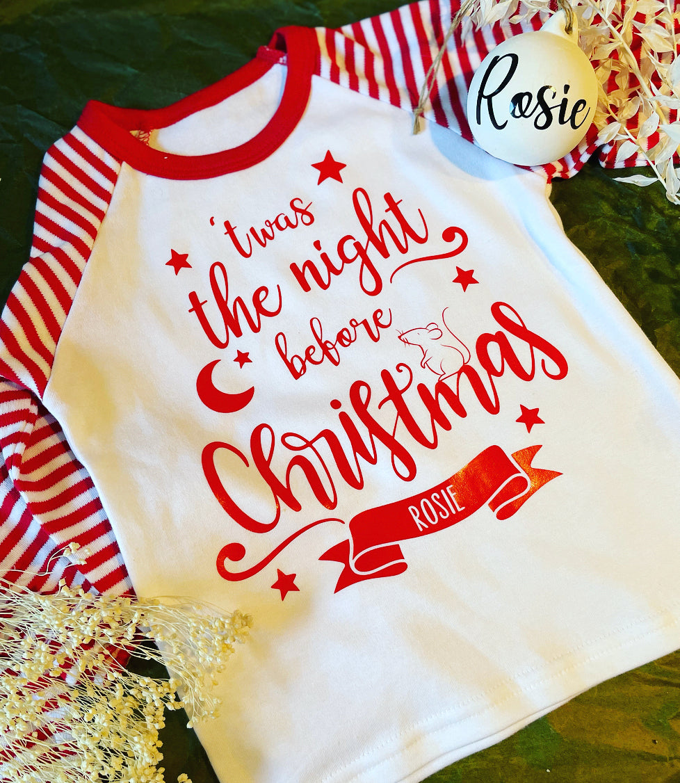 Personalised Christmas Pjs
