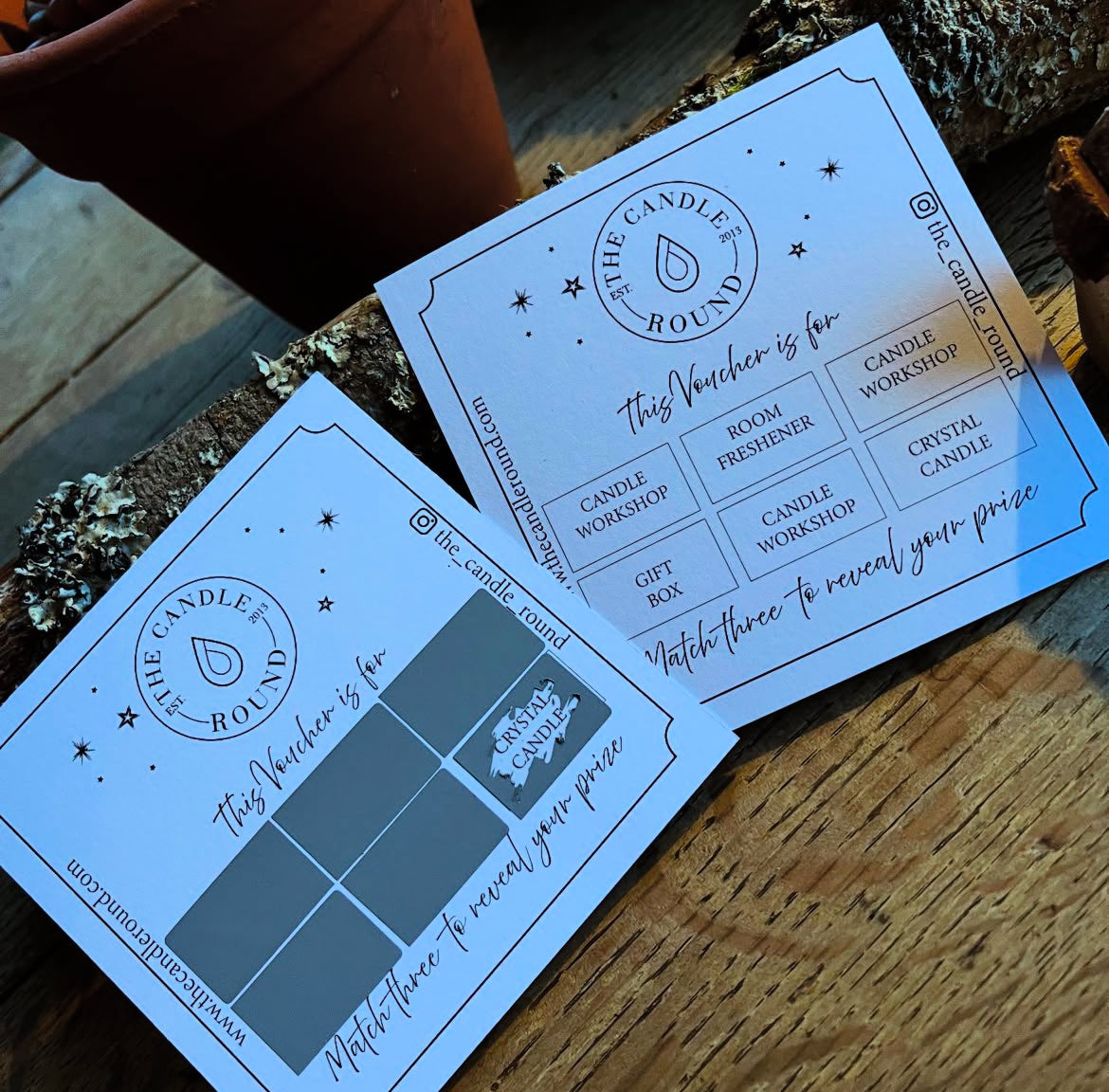 Candle workshop voucher